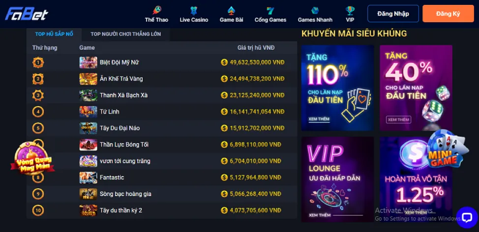 Các bước nhận tiền thưởng chào mừng tại winwin link mới